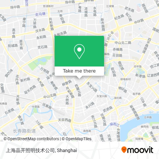 上海晶开照明技术公司 map