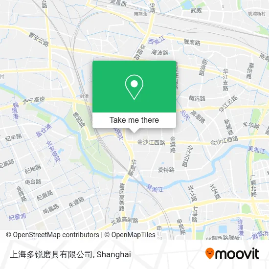 上海多锐磨具有限公司 map
