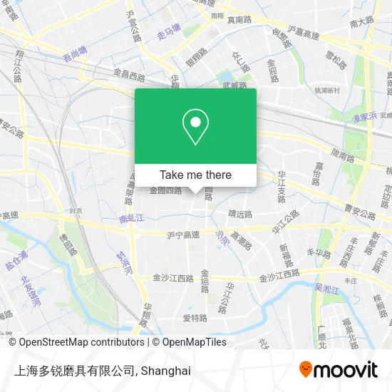 上海多锐磨具有限公司 map