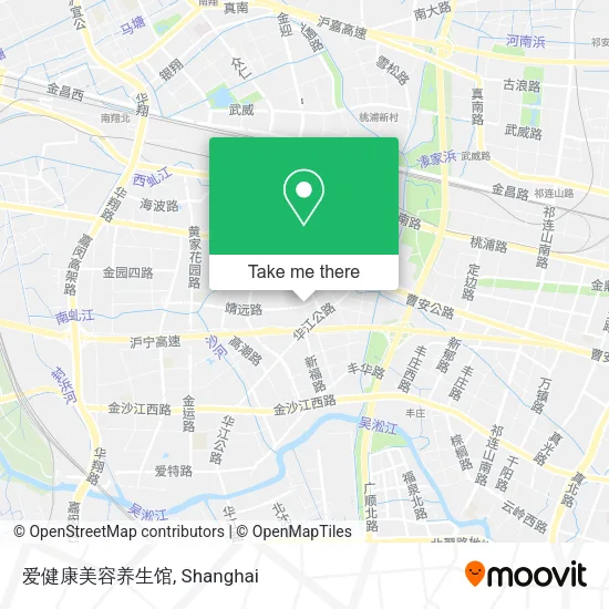 爱健康美容养生馆 map