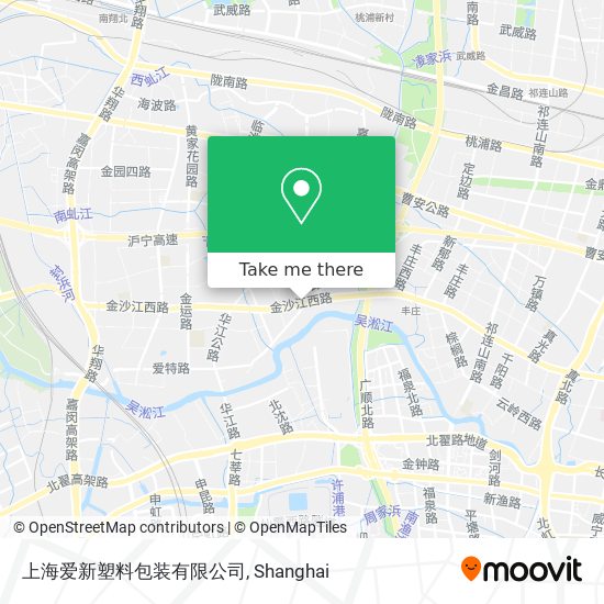 上海爱新塑料包装有限公司 map