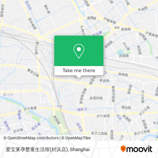 爱宝莱孕婴童生活馆(封浜店) map