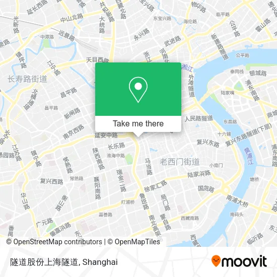 隧道股份上海隧道 map