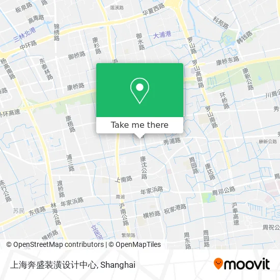 上海奔盛装潢设计中心 map