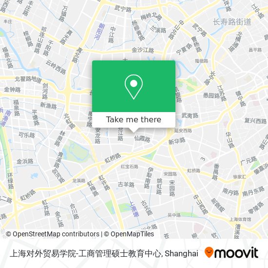 上海对外贸易学院-工商管理硕士教育中心 map
