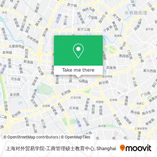 上海对外贸易学院-工商管理硕士教育中心 map