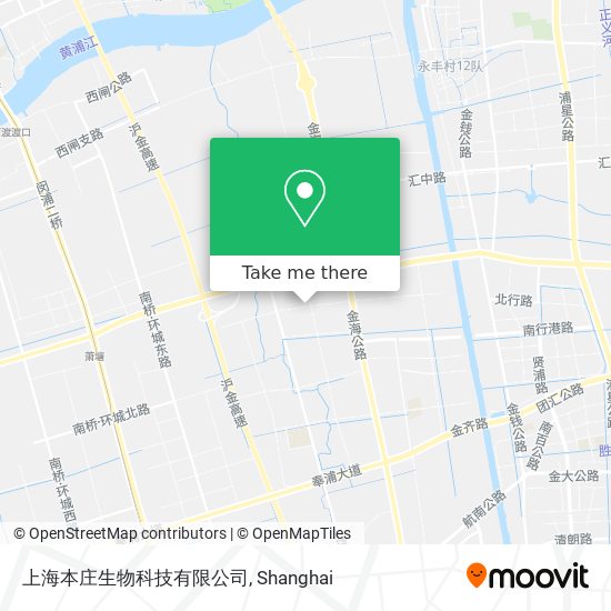 上海本庄生物科技有限公司 map