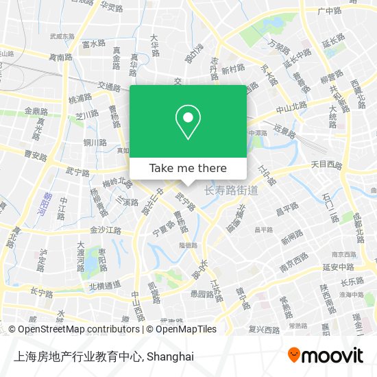 上海房地产行业教育中心 map