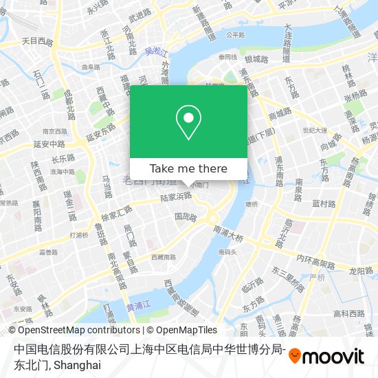 中国电信股份有限公司上海中区电信局中华世博分局-东北门 map