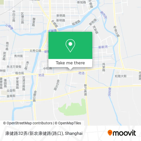 康健路32弄/新农康健路(路口) map