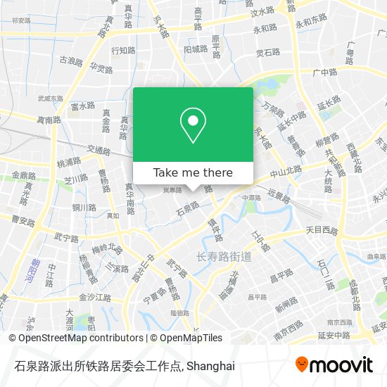 石泉路派出所铁路居委会工作点 map
