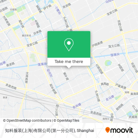 知科服装(上海)有限公司(第一分公司) map