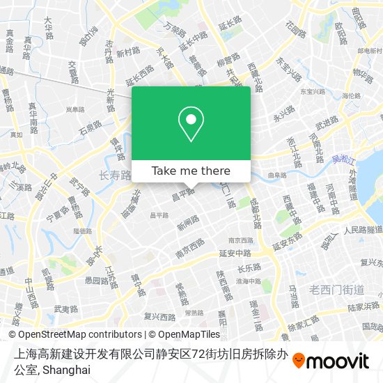 上海高新建设开发有限公司静安区72街坊旧房拆除办公室 map
