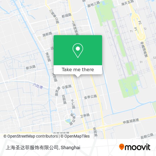 上海圣达菲服饰有限公司 map
