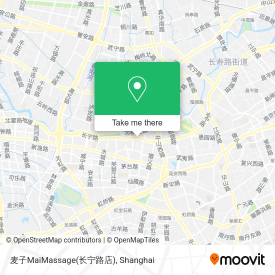 麦子MaiMassage(长宁路店) map