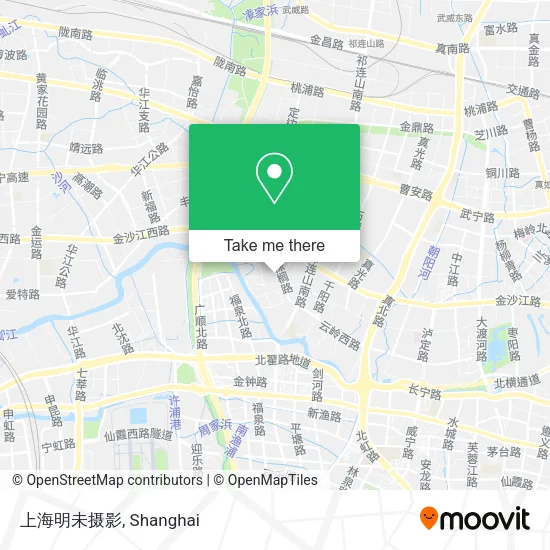 上海明未摄影 map