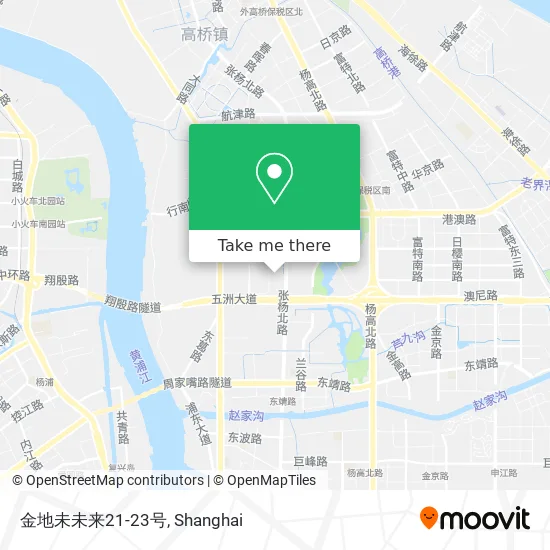 金地未未来21-23号 map