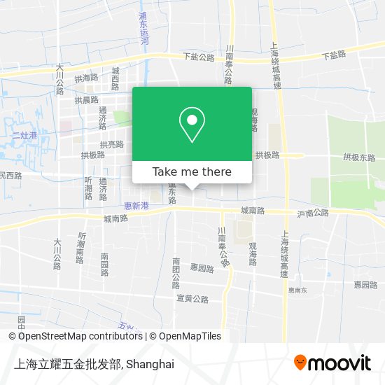 上海立耀五金批发部 map