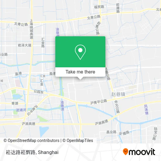 崧达路崧辉路 map