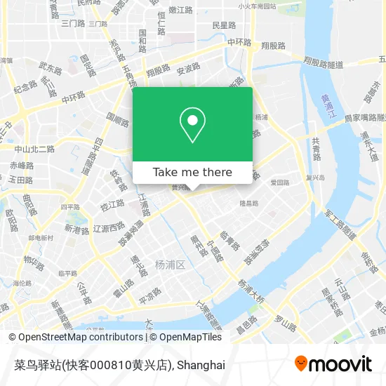 菜鸟驿站(快客000810黄兴店) map