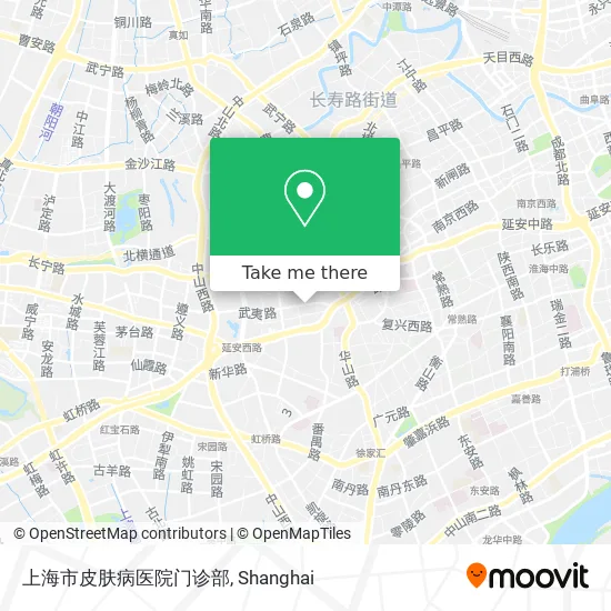 上海市皮肤病医院门诊部 map