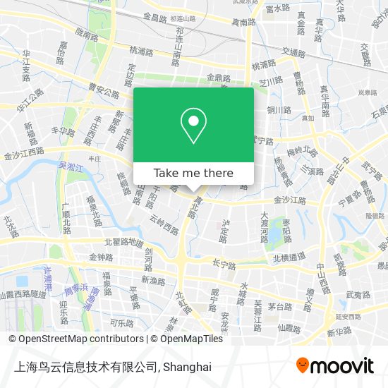 上海鸟云信息技术有限公司 map