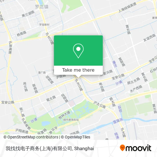 我找找电子商务(上海)有限公司 map