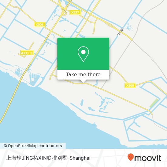 上海静JING杺XIN联排别墅 map