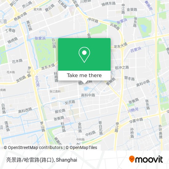 亮景路/哈雷路(路口) map