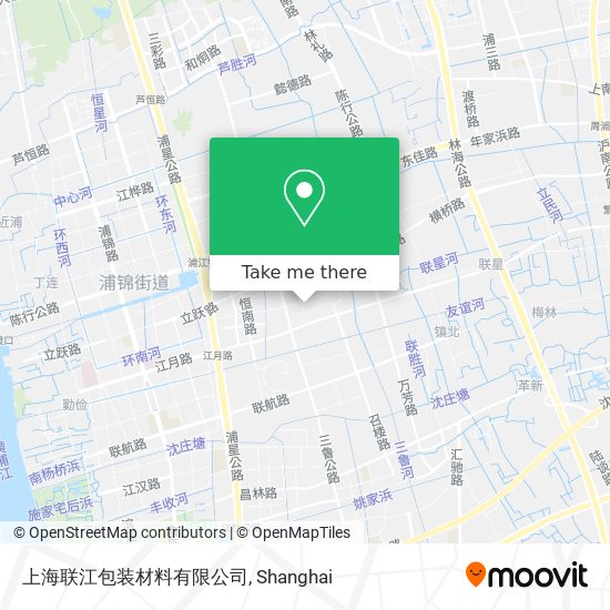 上海联江包装材料有限公司 map