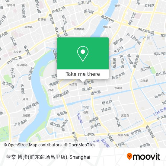 蓝棠·博步(浦东商场昌里店) map