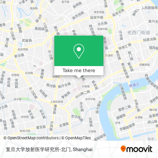 复旦大学放射医学研究所-北门 map