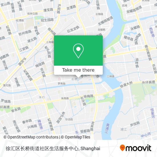 徐汇区长桥街道社区生活服务中心 map
