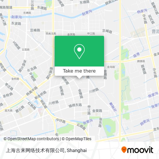 上海古来网络技术有限公司 map