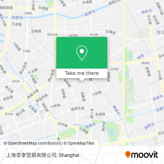 上海荃拿贸易有限公司 map