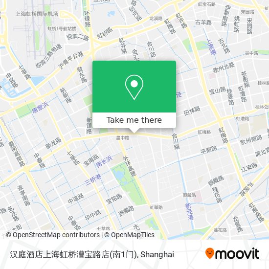 汉庭酒店上海虹桥漕宝路店(南1门) map