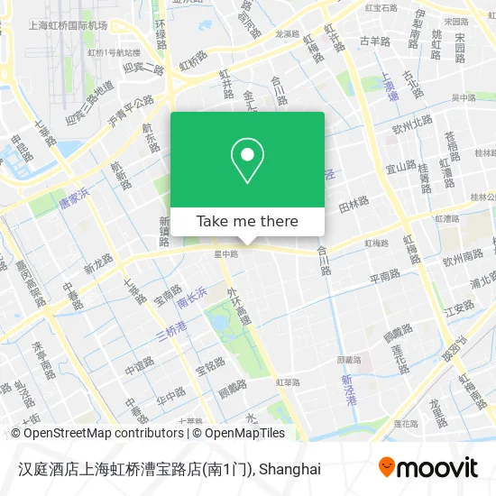 汉庭酒店上海虹桥漕宝路店(南1门) map