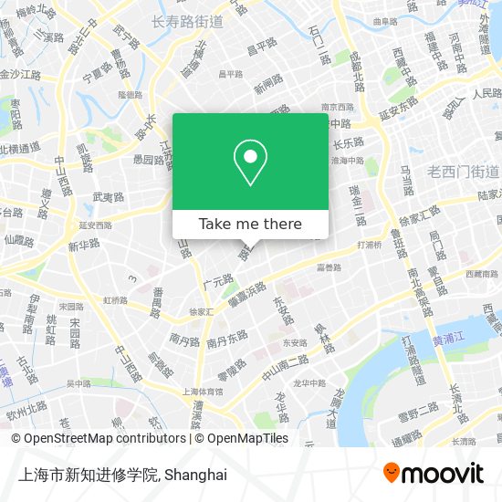 上海市新知进修学院 map