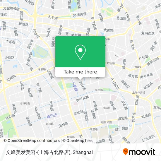 文峰美发美容-(上海古北路店) map