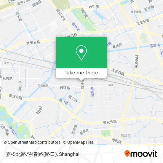 嘉松北路/谢春路(路口) map