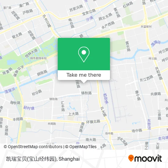 凯瑞宝贝(宝山经纬园) map