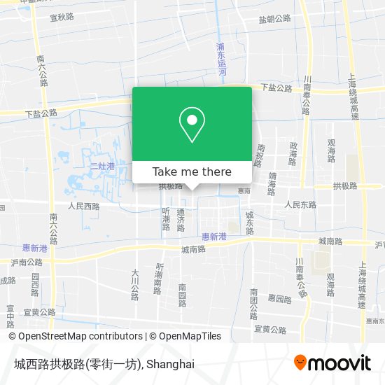 城西路拱极路(零街一坊) map