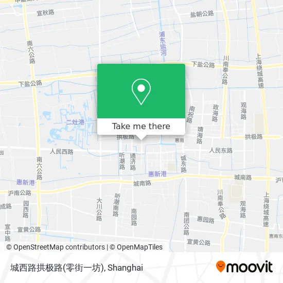城西路拱极路(零街一坊) map