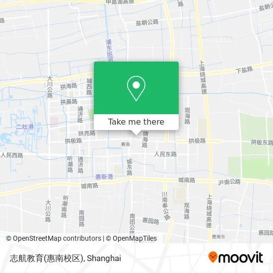 志航教育(惠南校区) map