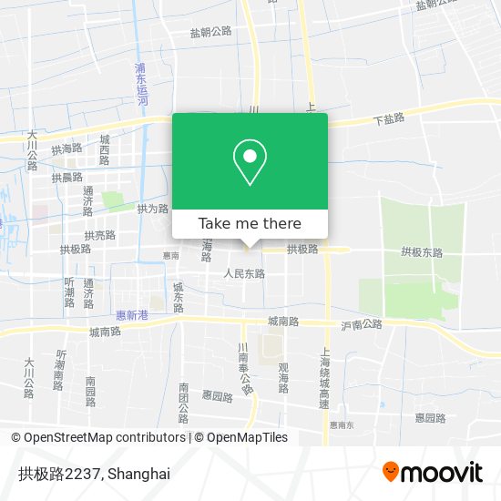 拱极路2237 map