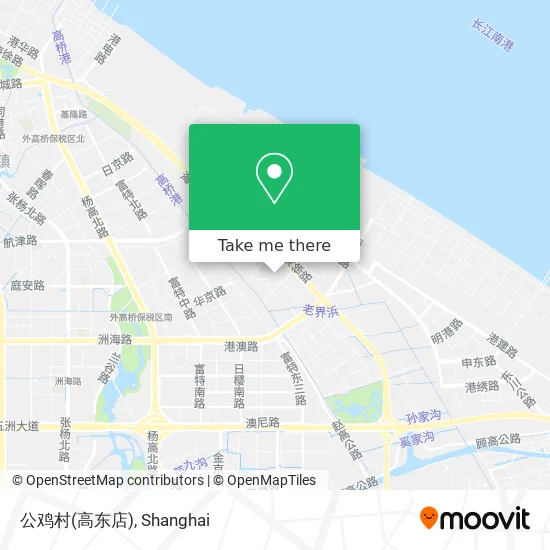 公鸡村(高东店) map