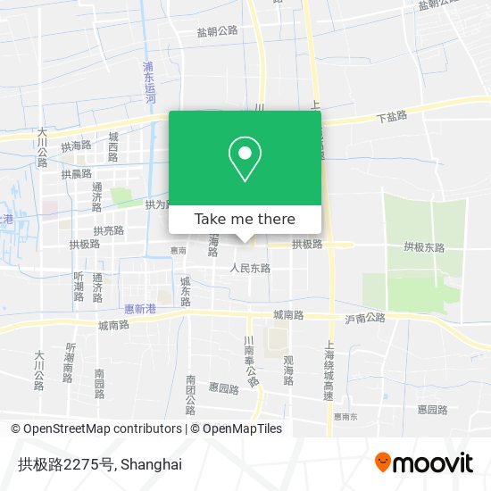 拱极路2275号 map