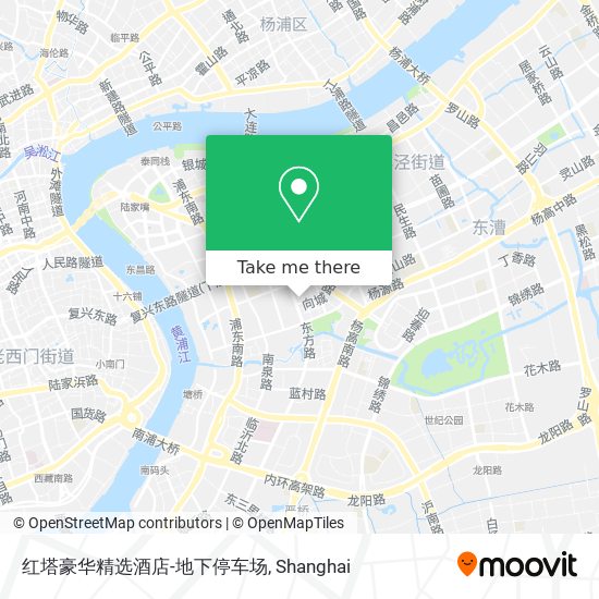 红塔豪华精选酒店-地下停车场 map
