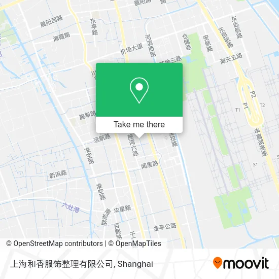 上海和香服饰整理有限公司 map