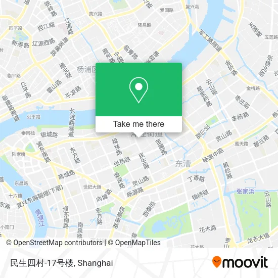 民生四村-17号楼 map